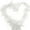 White, variant on 2m stage performance decoration feather scarf accessories BU2