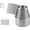 A03: Siliver-Set of 9, variant on Measuring Cups Set 19, 18/8 (304) Stainless Steel Measuring Cups and Spoons Set, Metal Measuring Cups & Spoons & Leveler& Conversion Chart for Kitchen and Baking