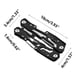 thumbnail image 2 of Xihbxyly Alicates Multifunción, Herramienta 14 En 1 con Cuchillo y Destornilladores, Diseño de Bloqueo, Kit de Supervivencia para Exteriores, Tamaño Compacto y Portátil, Acero Inoxidable, 6.1 Pulgada, 2 of 3