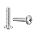 thumbnail image 1 of Vis de Machine Phillips Tête de Fermeté 1/4-20 x 1-1/4 Pouces, Acier Inoxydable 304, Finition Vive, Lot de 20, 1 of 5