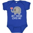 thumbnail image 3 of Inktastic Nana Loves Me for Grandkids Boys or Girls Baby Bodysuit, 3 of 5