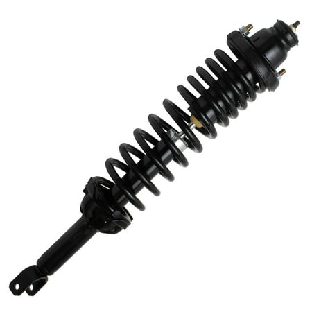 Detroit Axle - Rear Left Strut w/Coil Spring Replacement for 1990-1993 Honda Accord