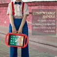 thumbnail image 6 of SUPNICE Kids Case for iPad 9.7 2018/2017- Light Weight Shockproof Handle Stand Case Cover with Shoulder Strap Lanyard for iPad 9.7 2018/2017/iPad Air/iPad Air 2 - Red, 6 of 9