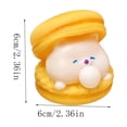 thumbnail image 2 of Sensory Bubble Popper Toy, Macaron Hamburger Pinch Fidget for Stress Relief, Fun Anxiety Decompression, Tactile Sensory Play, Portable Focus Aid, 2 of 5