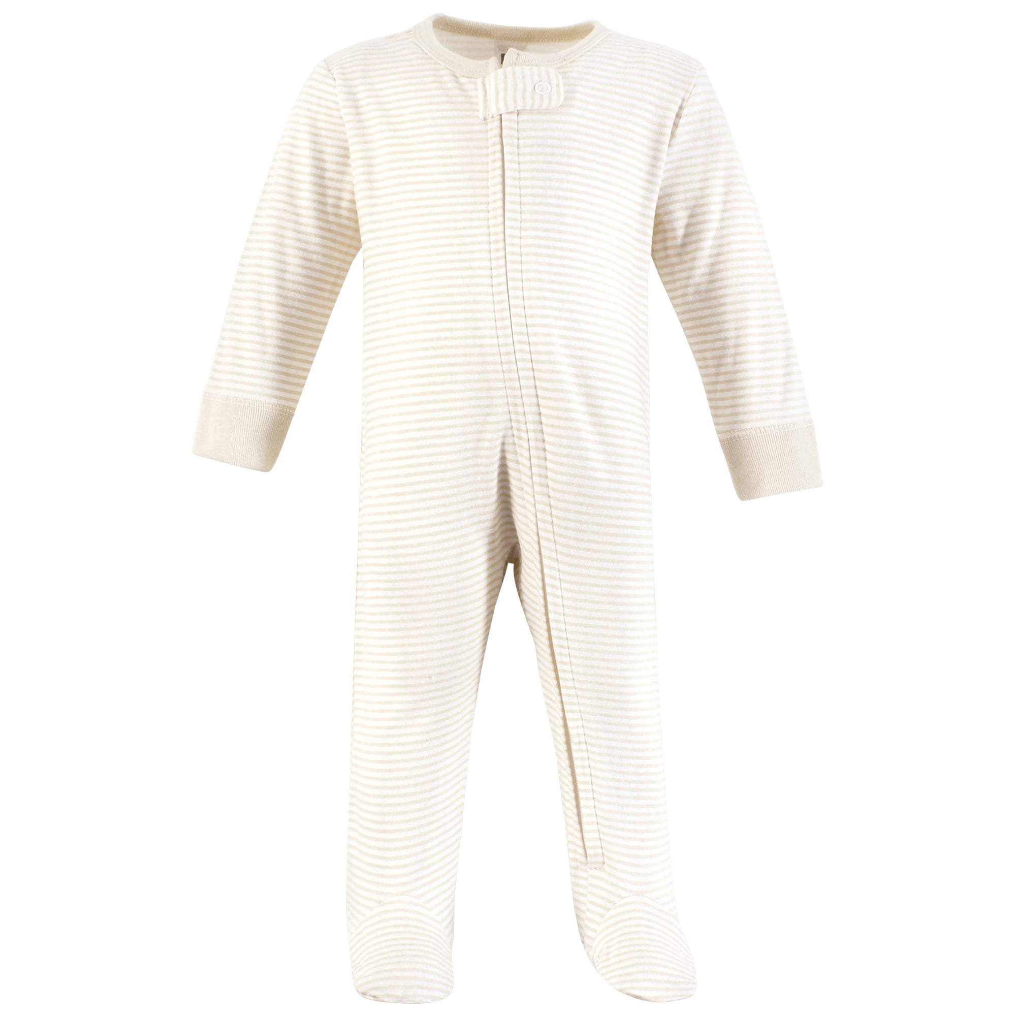 Hudson Baby Unisex Baby Cotton Sleep and Play, Happy Little One Safari, Newborn