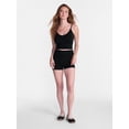thumbnail image 2 of No Boundaries Foldover Shorts, 2'' Inseam, Women's XXS-XXL, 2 of 5