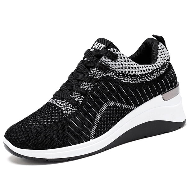 Zapatos Deportivos Con Plataforma Zapatos Calzado deportivo informal para mujer, antideslizante, transpirable, talla 36-40, Zapatos al aire libre de otoño DQrwqpou Tenis De Mujer Tenis De Hombre