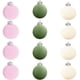 thumbnail image 2 of onlyliua ¡ ¡Descuentos de Temporada! 12 Piezas de Bolas Navideñas de Terciopelo Flocadas, Adornos de Bolas de Plástico para Árbol de Navidad, Adornos de Colgantes Decorativos para Árbol de Navidad, 3, 2 of 5