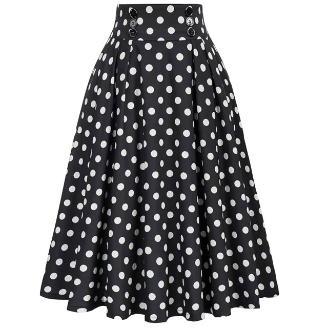 Cadeaux pour Femmes LSLJS Jupe Mi-Longue Longue à Ourlet Ample Plissée Unie pour Femmes, Jupe Maxi