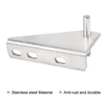 thumbnail image 4 of Inoxidable Acero Bisagra Congelador Puerta Bisagras Centro Columna Bisagra Izquierda Eje Diámetro 0.28-Pulgadas para Refrigerador con Tornillos Paquete de 2 Unique Bargains bisagras de puerta, 4 of 5