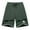 Army Green, variant on sovlvnd Mens Gym Shorts Men's Solid Color Sports Fitness Training Breathable Shorts Zipper Pockets Cropped Pants S, Black