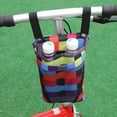 thumbnail image 3 of SUTENGDA 1PC Waterproof Cycling Front Storage Bicycle Bag - Large Capacity Mobile Phone Holder Bike Basket with Reflective Strip for Safe Night Riding, 3 of 7