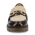 thumbnail image 6 of Journee Womens Jessamey Treaded Outsole Loafer, Widths Available, 6 of 9