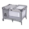 thumbnail image 5 of Baby Trend Nursery Den Playard with Dome Napper, Changing Table & Diaper Stacker in Madrid Plaid, 5 of 10