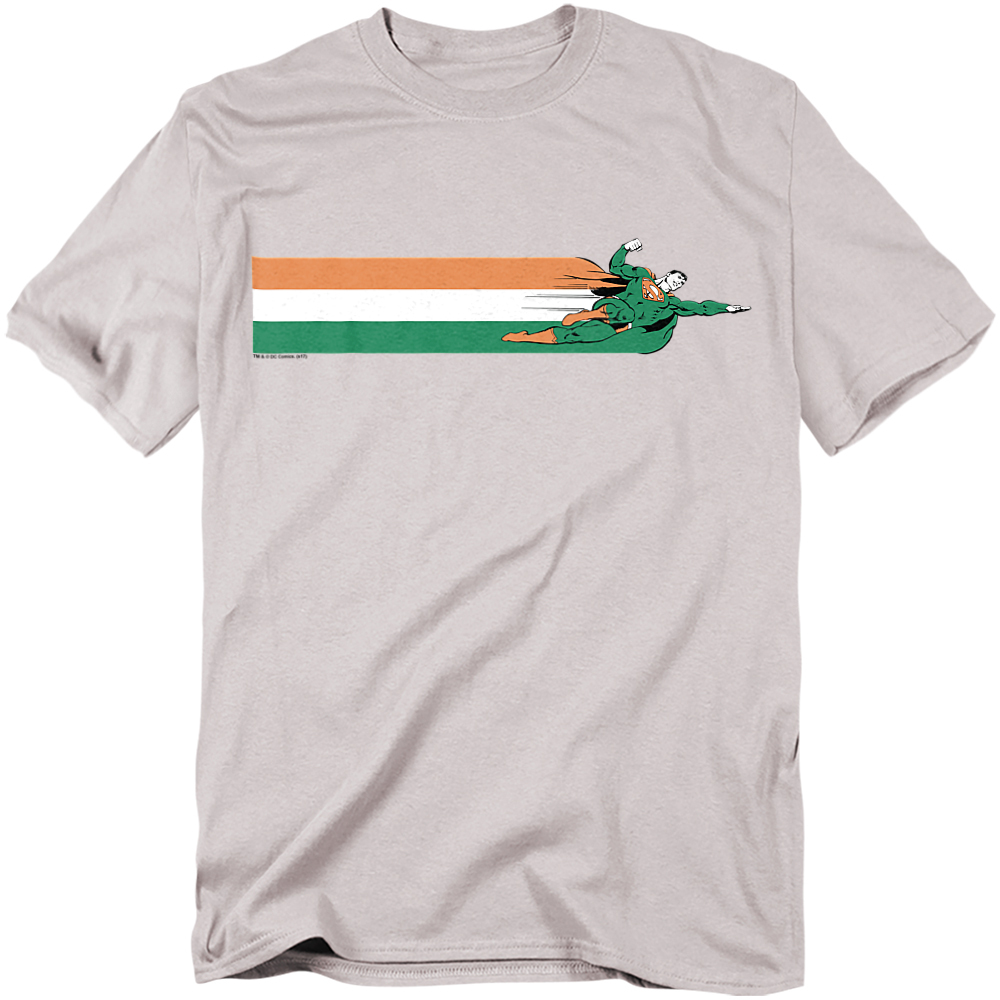 Superman T-Shirt Ireland Super Irish Flag Unisex Graphic Tee For Men & Women