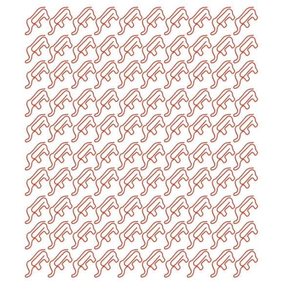 Augmentez la Productivité avec Ces Adorables Trombones 100pcs Ingénieux Forme Trombone Plus Ils Doublent comme Pinces Mignons