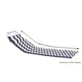 thumbnail image 3 of Canddidliike 2PCS Set Outdoor Lounge Chair Cushion Replacement Patio Funiture Seat Cushion Chaise Lounge Cushion, Black And White Stripes, 3 of 7