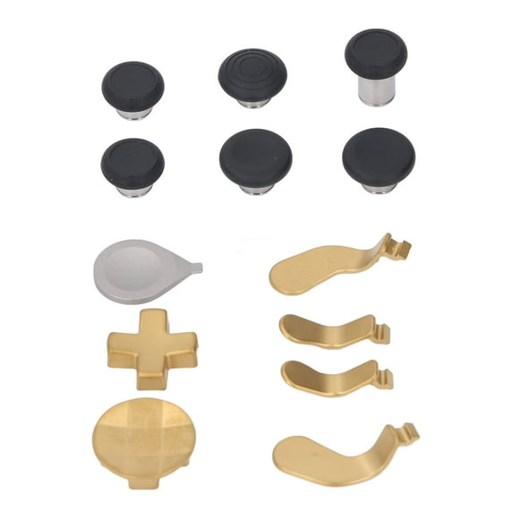 Controller Paddles for Elite Series 2, Controller Accessory Set with Customizable Thumbsticks, D Pad, Paddles and Tool for Enhanced Gaming Experience, Easy to Replace