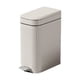 thumbnail image 2 of Cubo basura, contenedor basura, cubo basura para baño, basura con pedal para garaje, entrada, lavadero, hogar. Blanco, 2 of 8