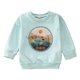 thumbnail image 1 of Gibobby Blusa Niños Camiseta con estampado de de animados de manga larga para bebés y niñas pequeñas, Tops, ropa para niños(Azul, 6-12 Meses), 1 of 5