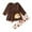 Brown, variant on Fshinging Toddlers Outfits Kids Boys Girls Thanksgiving Prints Long Sleeves Tops Pants 2Pcs
