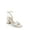 White Matte, variant on Jewel Badgley Mischka Nariah Cage Block Heel Sandals