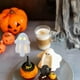 thumbnail image 2 of Fantasma de dedo medio, fantasma de Halloween que brilla en la oscuridad, figuras de fantasmas luminosas, figuras de fantasmas en miniatura de resina, adornos de resina de escritorio de Halloween/llav, 2 of 8