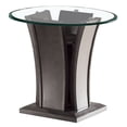 thumbnail image 4 of Furniture of America Panna 3-Piece Coffee Table Set, Dark Cherry, 4 of 8