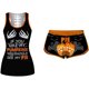 thumbnail image 1 of Conjunto de camisetas sin mangas de Halloween para mujer Pantalones cortos de cintura elástica con estampado de calabaza Fridja fhjkhfk456269, 1 of 7