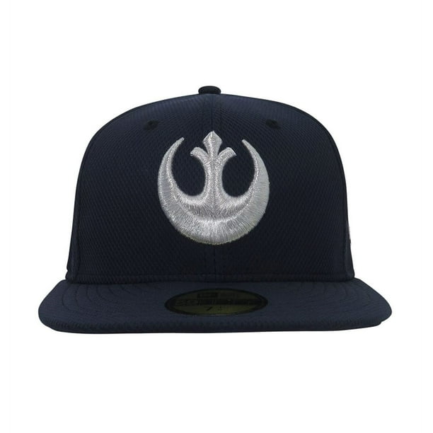Star Wars Rebel Symbol Navy 59Fifty Fitted Hat 7 Fitted Walmart