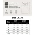 thumbnail image 3 of Women's V-Neck Ribbed Tank Top - Sleeveless Casual Stretch Shirt, 3 of 6