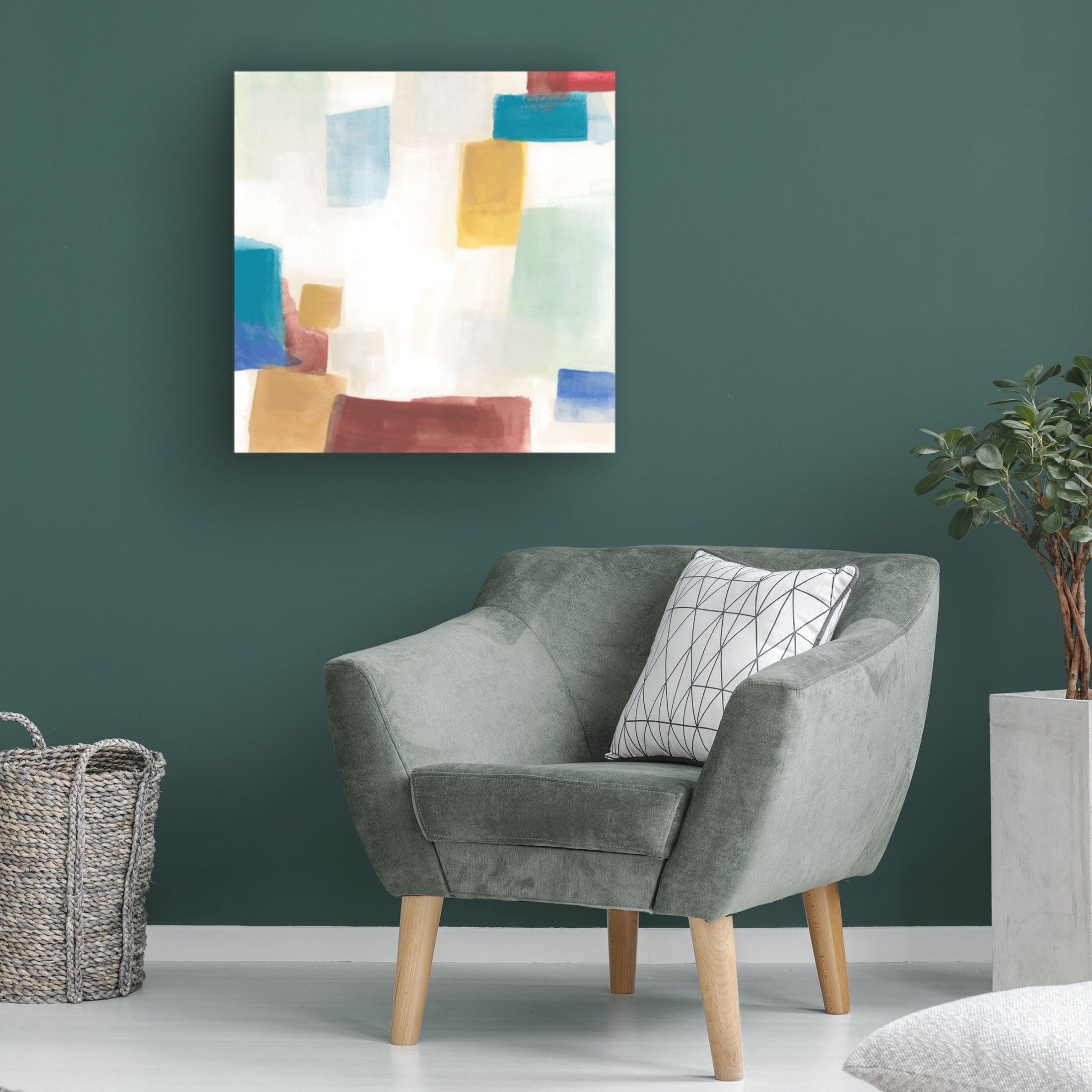 Trademark Fine Art June Erica Vess  Vidrio I Canvas Wall Art