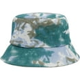 thumbnail image 4 of CoCopeaunts Tie Dye Bucket Hat Women Fishing Hat Cotton Hip-Hop Street Sun Protection Fisherman Hat Reversible Double-Side-Wear, 4 of 8