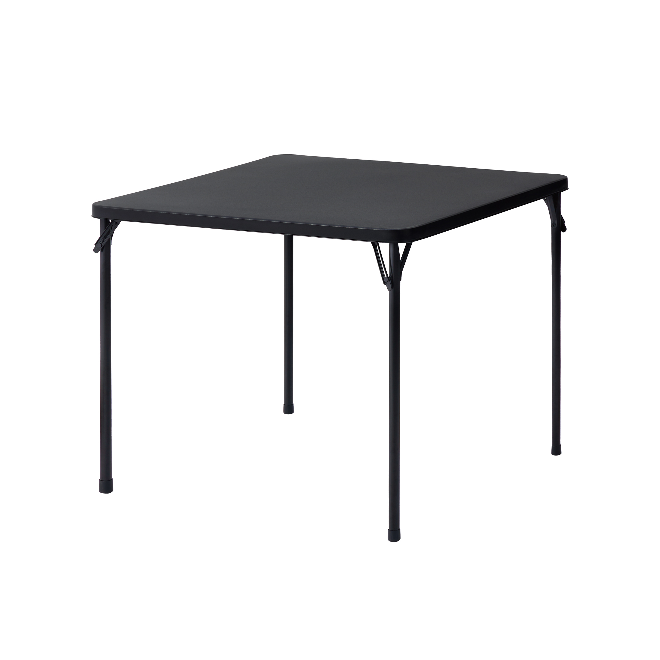 Mainstays 34-Inch Folding Card Table, Black photo 3