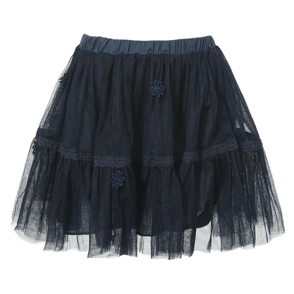 Richie House Girls' Sweet Skirts with Layered Bottom RH1528