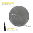 thumbnail image 4 of Pelota De Yoga Tayga  130 kg  Plata, 4 of 4