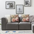 thumbnail image 2 of nygtbtfer Throw Pillow Cover Case Vintage Floral Pillow Covers  Set of 2,Soft Decorative Throw Pillow Case for Living Room Bedroom Sofa Couch Cushion Covers 20x20in, 2 of 7