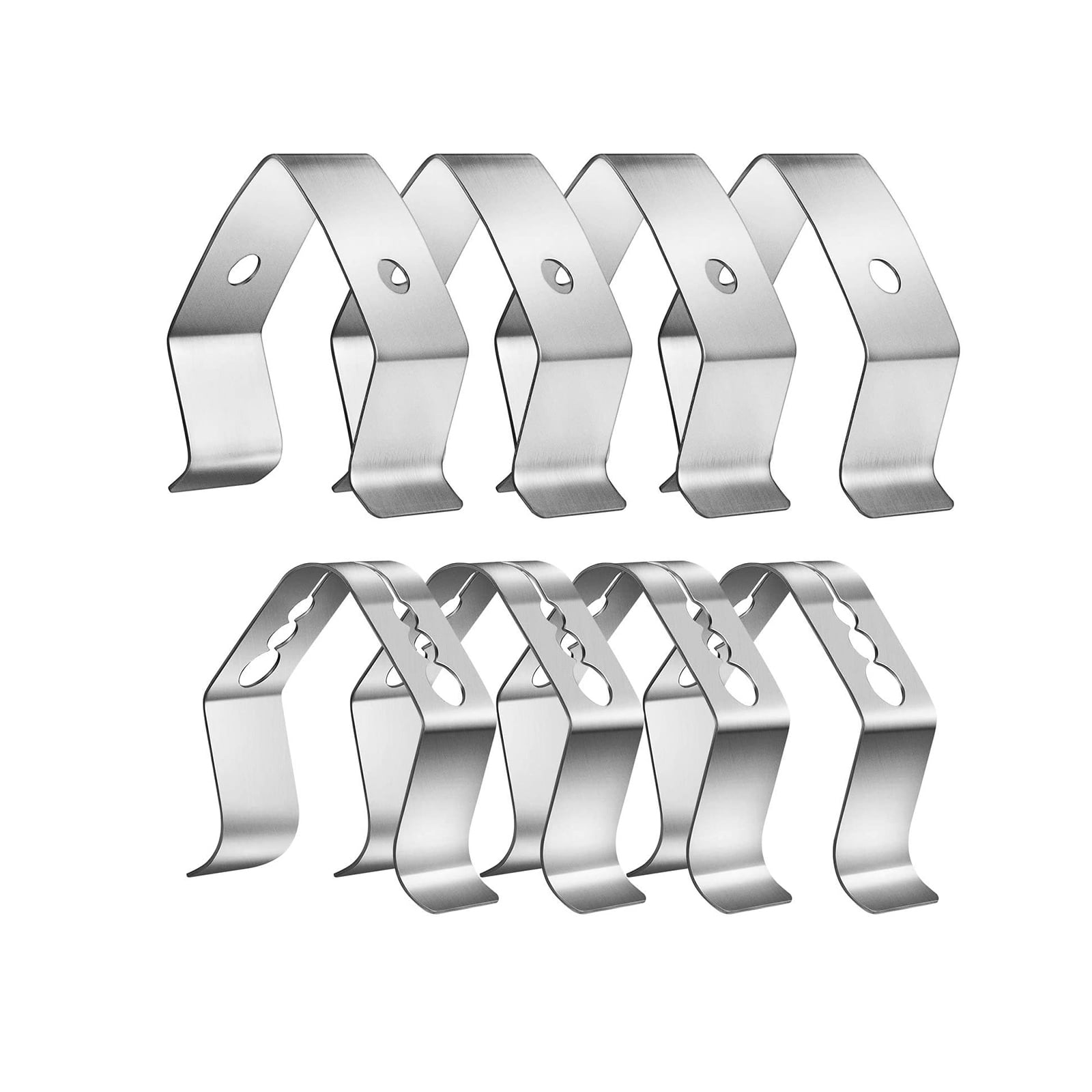 8pcs Barbecue Thermometer Probe Clips Universal Grill Thermometer Probe