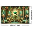 thumbnail image 3 of Danhjin Polyester Background Congrats Grad Backd Grad Backd Graduation Decorations Backd Backdrop, 3 of 6