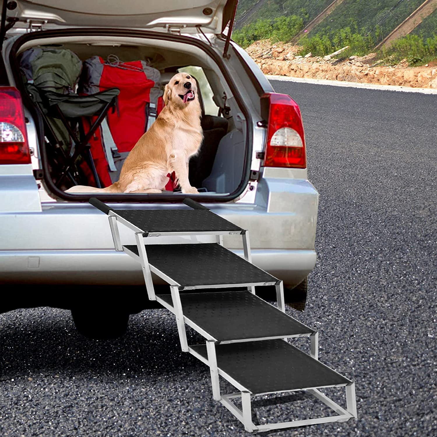 Dog Ramps Large Dogs SUV,Dog Stairs Car,Dog Ramps Large Dogs,Dog Car