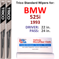 1993 BMW 525i Wiper Blades (Set of 2)