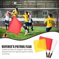 thumbnail image 3 of 3Pcs Multi-function Field Events Referee Flags Handheld Racing Flags Road Signal Flags, 3 of 6