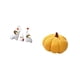 thumbnail image 5 of Esculturas de elefantes y almohadas de calabaza. Estatuas decorativas de animales y cojines rellenos para decorar la sala de estar y el dormitorio., 5 of 8