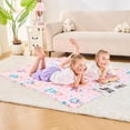 thumbnail image 4 of Kids Pink Princess Blanket for Girls, Soft Fleece Blanket for Couch Sofa Bedroom, Princess Fairy Tales, Castle Throw Blanket for Kids Teens. Available in multiple colors and sizes., 4 of 4