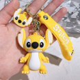 thumbnail image 5 of LLavero de Stitch de Disney para niños, decoración de mochila, figura de juguete Kawaii, personaje de dibujos animados, colgante, regalo de cumpleaños, venta al por mayor, 20 piezas, 5 of 5