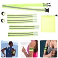 thumbnail image 2 of 1 Set of Reflective Belt Armband Wristband Ankle Band Night Running Sports Suits, 2 of 9