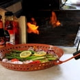 thumbnail image 3 of Outset Grill Skillet with Removable Soft-Grip Handle, Copper Non-Stick, 12" x 12" x 1.75", 3 of 7