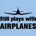 thumbnail image 3 of CafePress - Still Plays With Airplanes Co Light T Shirt - Men's Classic Graphic T-Shirt, 3 of 4