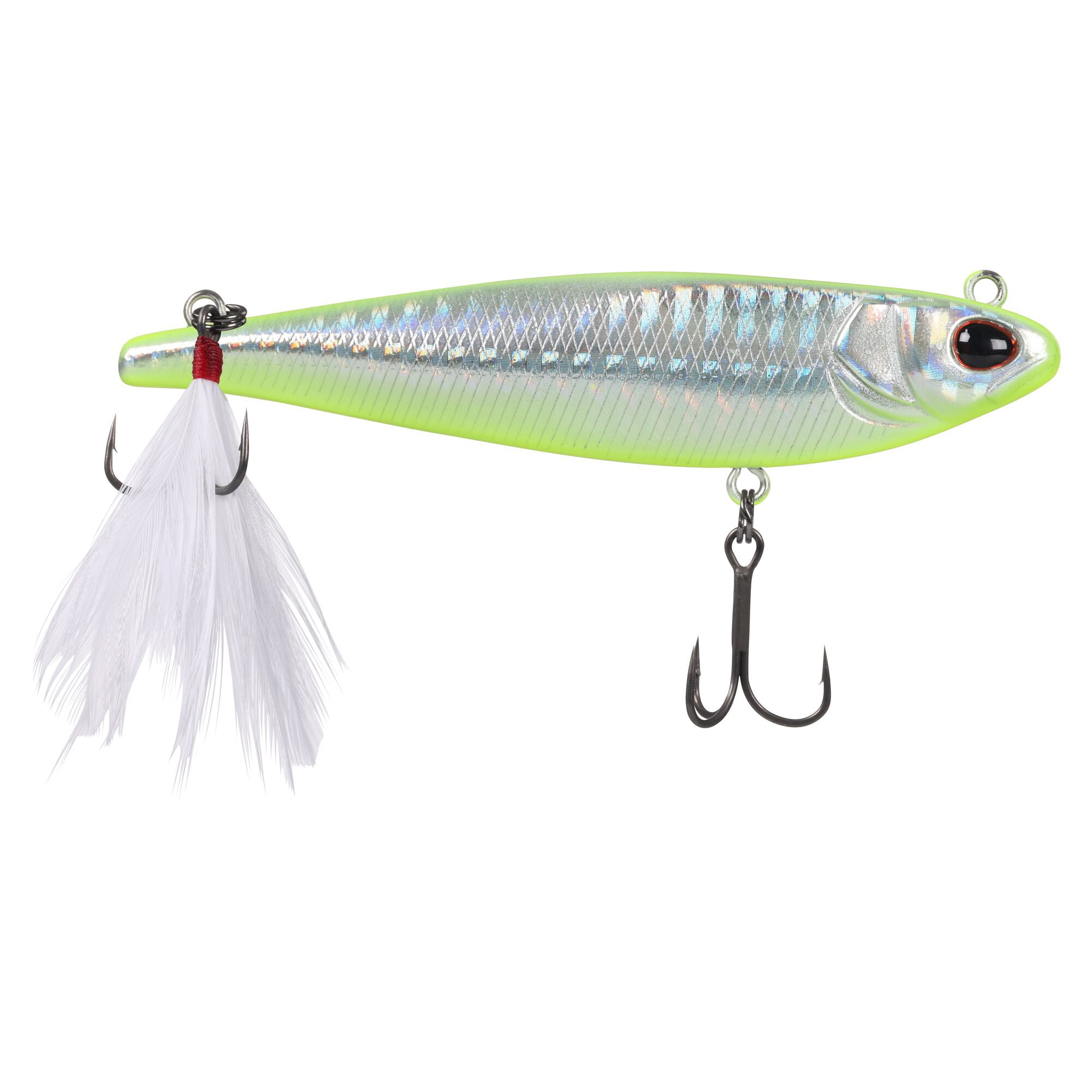 Berkley Doom Stroller Fishing Lure, 3.5 in, Silver Citrus (1-count)