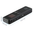 thumbnail image 4 of Digital Voice Recorder 8GB Voice Activated Recorder MP3 Music Player Sound Audio Recorder Dictaphone Support Noise Reduction Timer Recording A-B Repeat Password Protection Rechargeable for Meetings Cl, 4 of 7